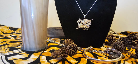 Welsh Jewellery • Dragon Pendant