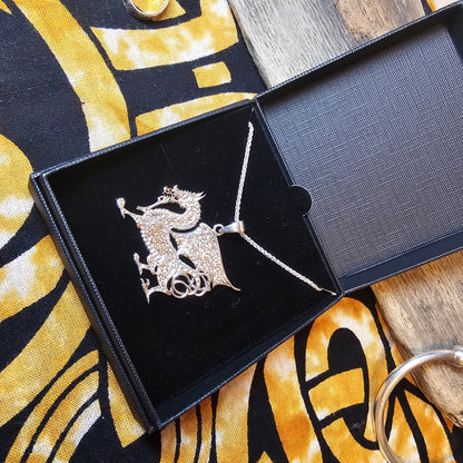 Welsh Jewellery • Dragon Pendant